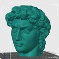 Ống heo tiết kiệm hình tượng David Michelangelo in 3D độc đáo - Thumbnail 2
