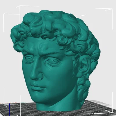 Ống heo tiết kiệm hình tượng David Michelangelo in 3D độc đáo