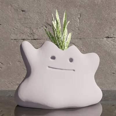 Mô hình in 3D chậu cây Ditto Pokemon dễ thương - Hướng dẫn chi tiết