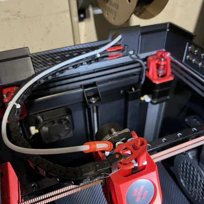 Khung nâng nắp Creality K1 Lid Riser giúp xích cáp vận hành mượt mà