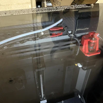 Khung nâng nắp Creality K1 Lid Riser giúp xích cáp vận hành mượt mà