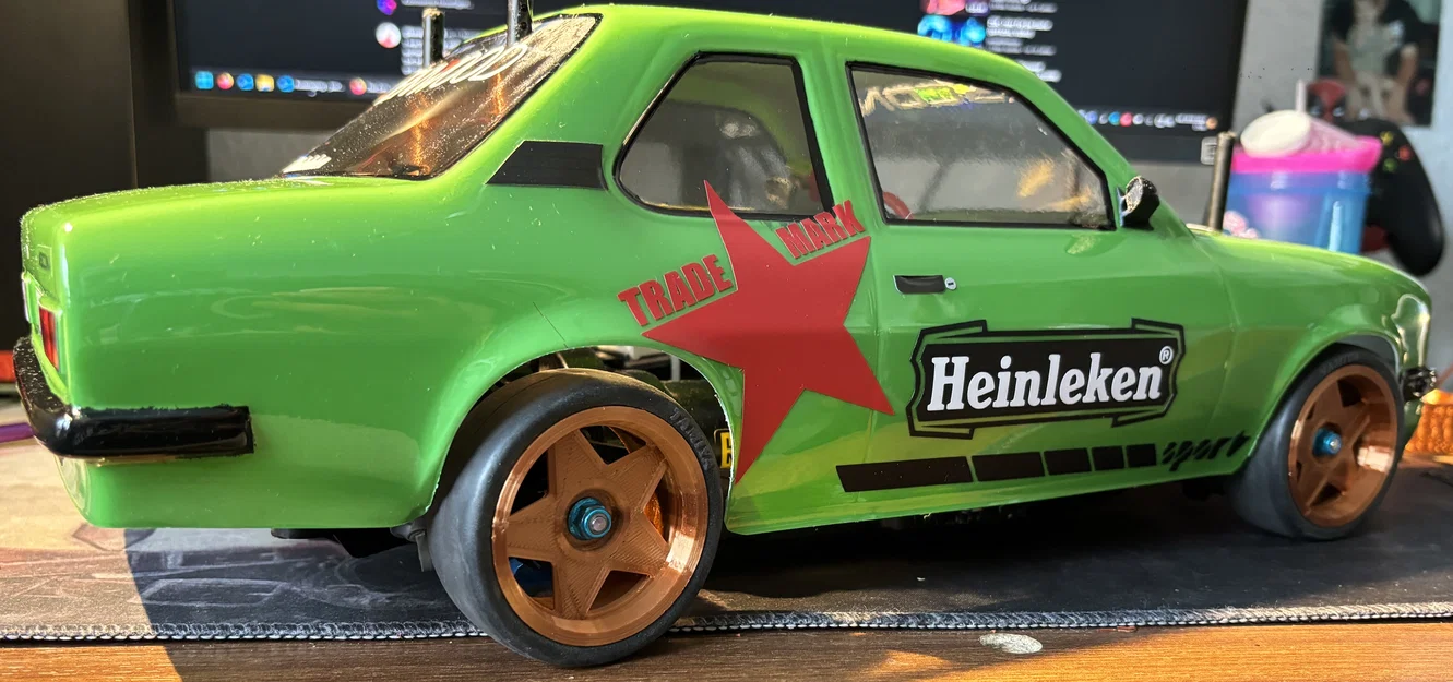 Mâm Tamiya 1:10 BB-A (Bản sao Borbet A) | Rộng: 24mm - Image 3