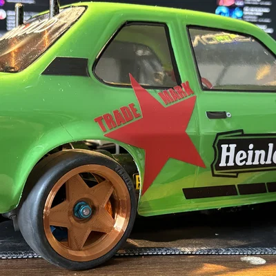 Mâm Tamiya 1:10 BB-A (Bản sao Borbet A) | Rộng: 24mm