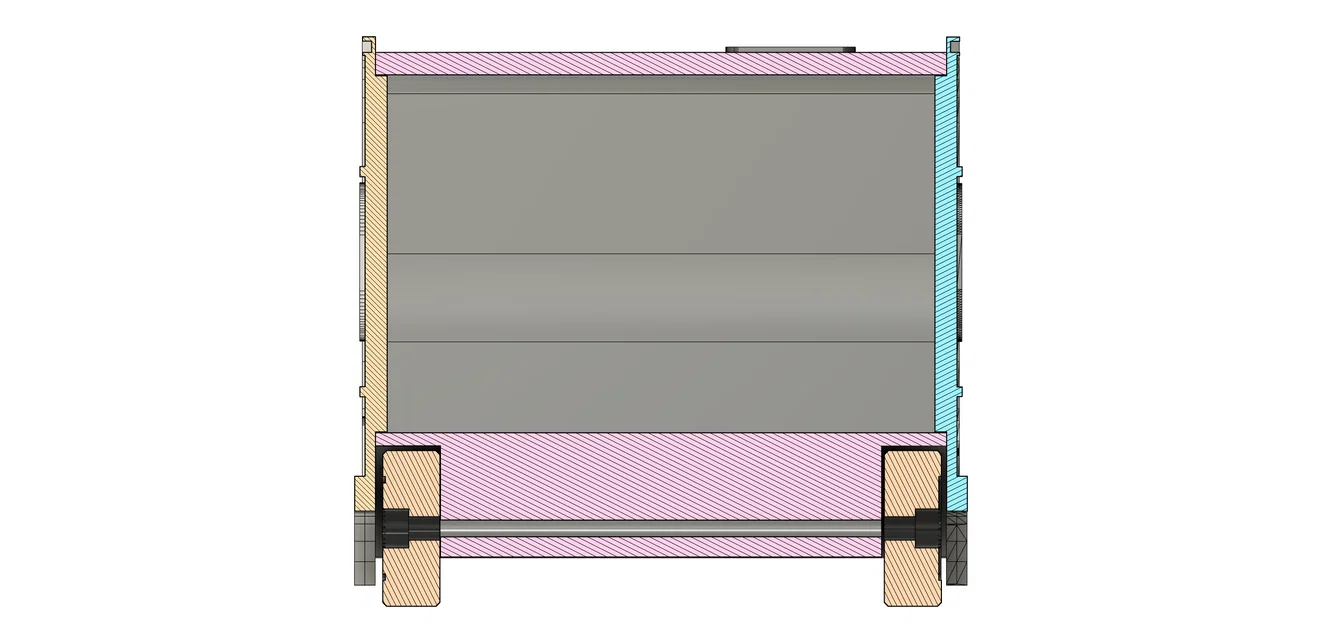 Mô hình xe cắm trại có thể tháo rời (đa sắc - máy in đơn đầu phun) - Image 4