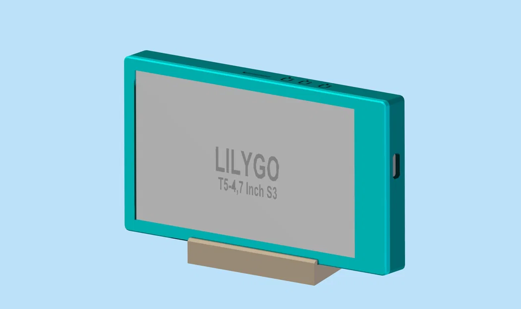 Vỏ bảo vệ kèm chân đế cho Lilygo T5 4.7 S3 E-paper - Image 1