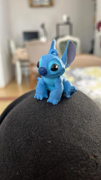 Móc khóa Stitch in 3D - Món quà nhỏ xinh cho người thương - Image 2