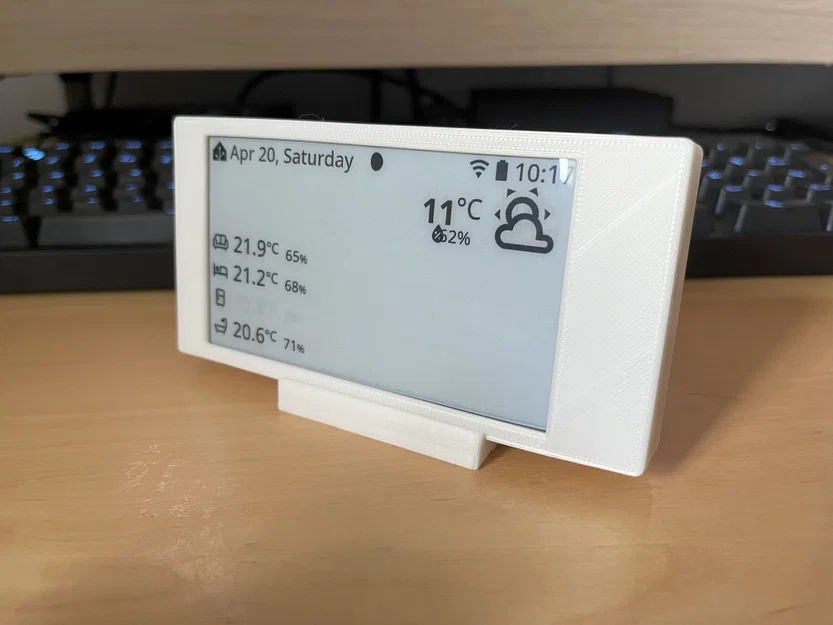Vỏ và chân đế cho màn hình Lilygo T5 4.7 S3 E-paper - Image 1