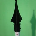 Finial Tetra - Mẫu chóp hàng rào trang trí Halloween - Thumbnail 1