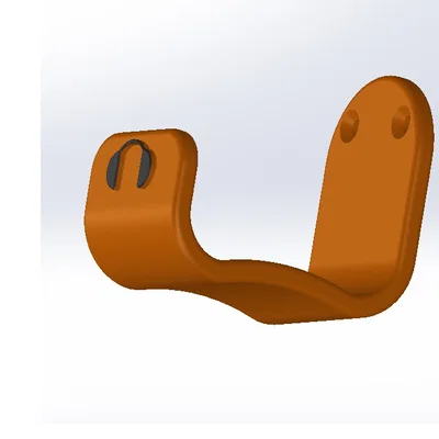 Giá treo tai nghe chống ồn gắn tường - Thiết kế in 3D tiện lợi