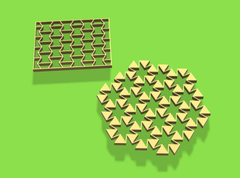 Cấu trúc Auxetic | Vật liệu Meta (Metamaterial) - Image 1