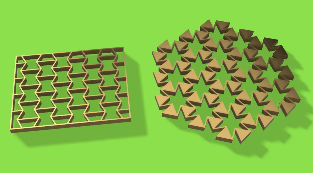 Cấu trúc Auxetic | Vật liệu Meta (Metamaterial) - Image 3