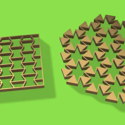 Cấu trúc Auxetic | Vật liệu Meta (Metamaterial)