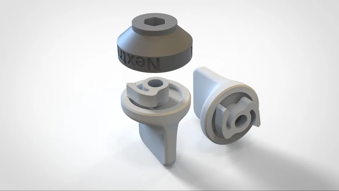 Khóa lục giác vặn bằng tay có giới hạn lực cho PRUSA Nextruder - Image 3