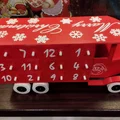 Mô hình xe tải cổ làm lịch đếm ngược Giáng sinh (Advent Calendar) - Thumbnail 2