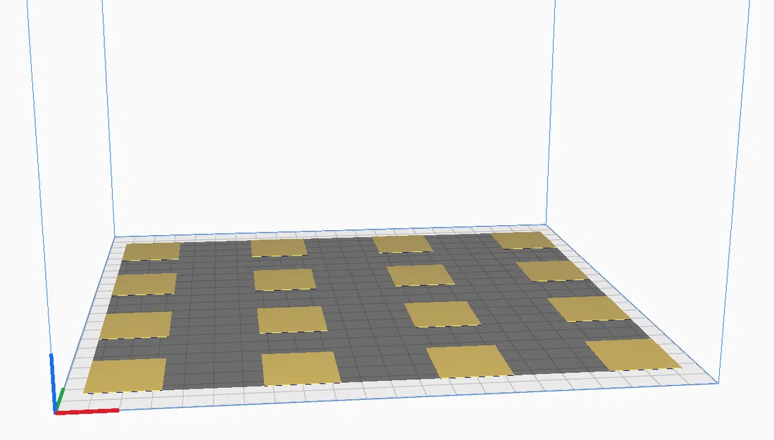 Bản test lớp đầu tiên 16 điểm (First Layer Test 16 Points) - Image 1