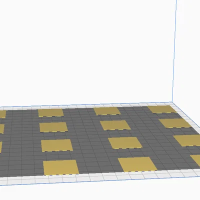 Bản test lớp đầu tiên 16 điểm (First Layer Test 16 Points)