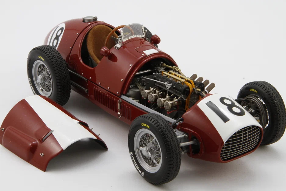 Mô hình tranh in 3D xe đua Ferrari F500 phong cách HueForge - Image 1