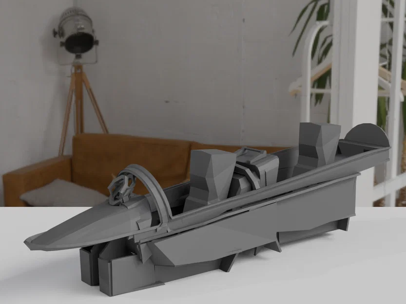 Mô hình buồng lái máy bay Universal Cockpit - Phụ kiện in 3D chất lượng - Image 2