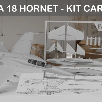 Mô hình lắp ráp Kit Card máy bay F/A 18F Super Hornet