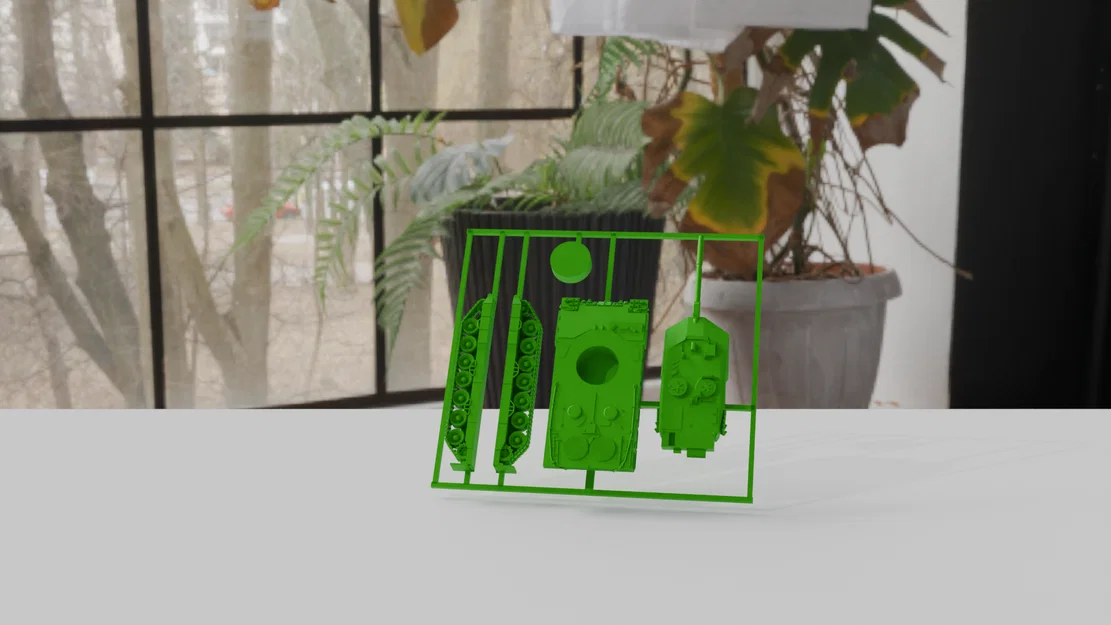 Mô hình Kit Card Xe tăng Leopard 2A7 v2 - Image 2