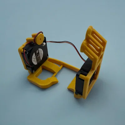 Bộ tản nhiệt và ốp quạt kép 4010 cho Creality Ender 3 V3 SE