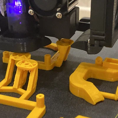 Bộ tản nhiệt và ốp quạt kép 4010 cho Creality Ender 3 V3 SE