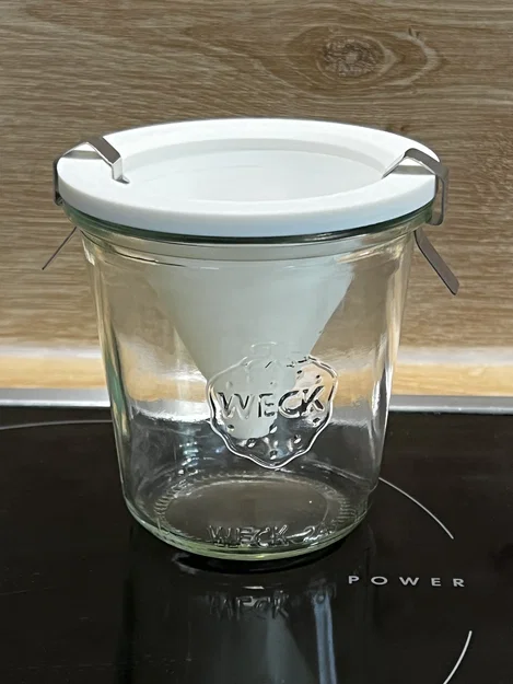 Bẫy ruồi giấm cho hũ thủy tinh Weck 80mm - Image 1