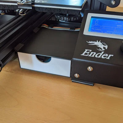 Ngăn kéo đựng dụng cụ nhỏ gọn cho Ender 3 Pro (tích hợp quản lý cáp)
