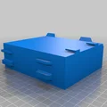 Ngăn kéo đựng dụng cụ nhỏ gọn cho Ender 3 Pro (tích hợp quản lý cáp) - Thumbnail 6