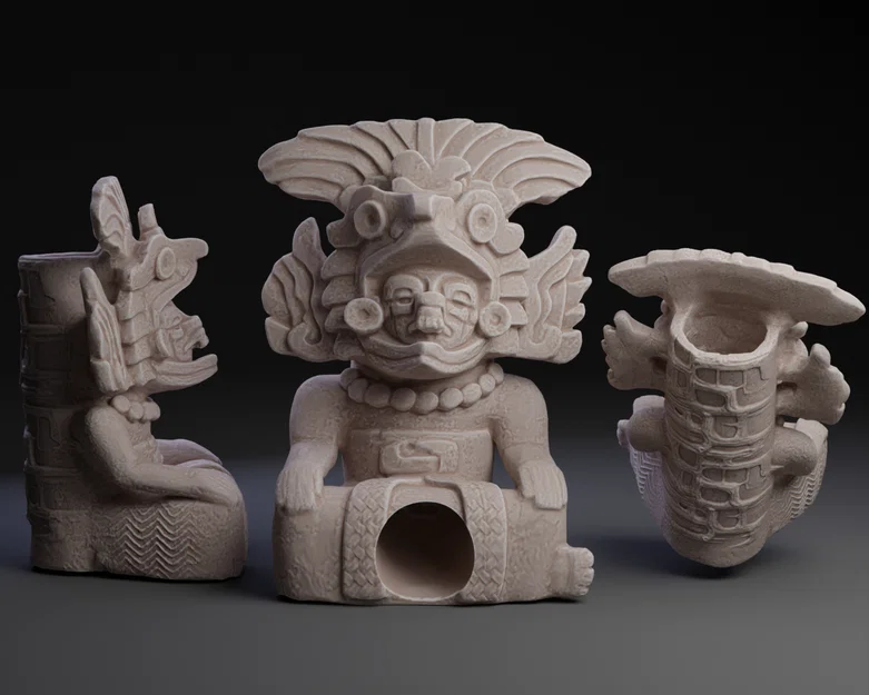 Tháp đổ xúc xắc Zapotec (Zapotec Dice Tower) - Image 1