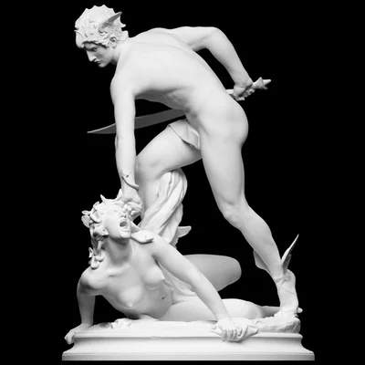 Tác phẩm điêu khắc Perseus tiêu diệt Medusa