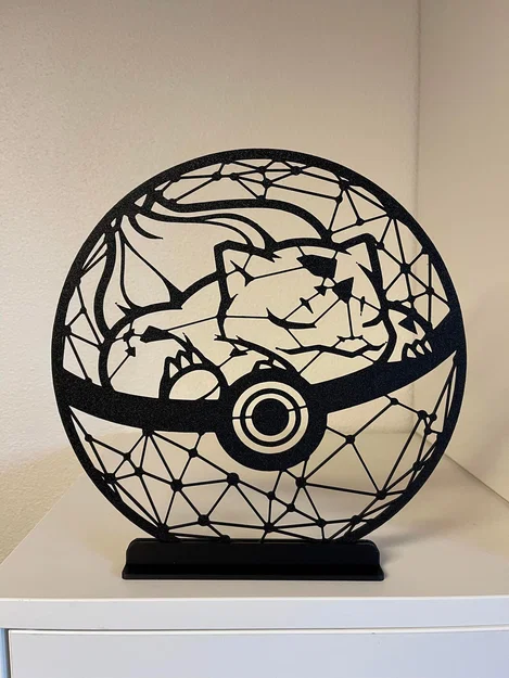 Charmander đang ngủ trong quả cầu Pokeball - Tranh 2D - Image 2
