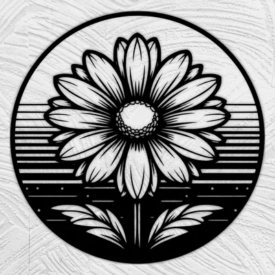 Mô hình hoa cúc (Daisy flower)