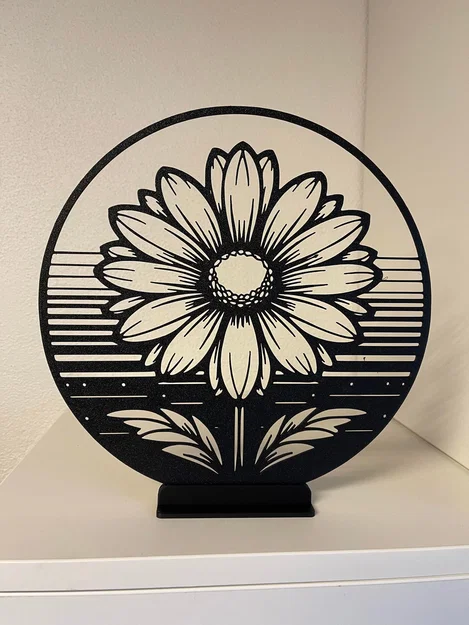 Mô hình hoa cúc (Daisy flower) - Image 2