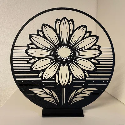 Mô hình hoa cúc (Daisy flower)