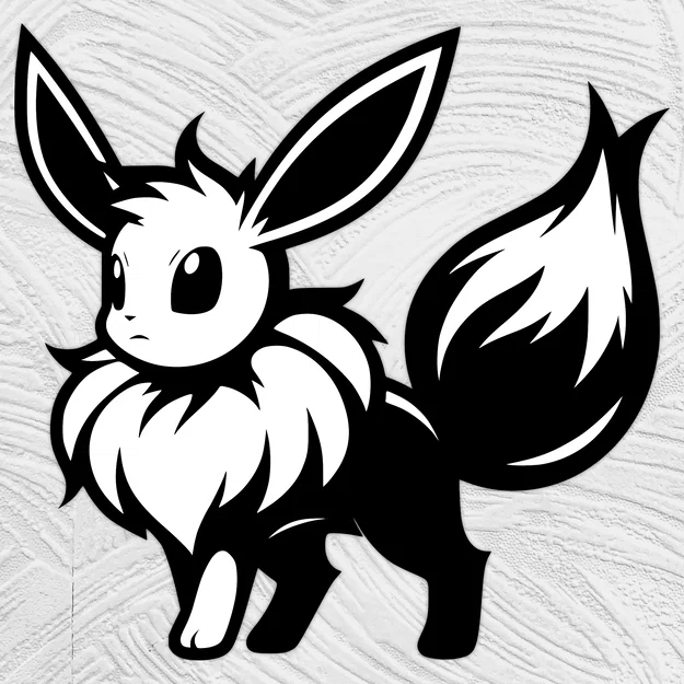 Mô hình Eevee dual color - Image 1