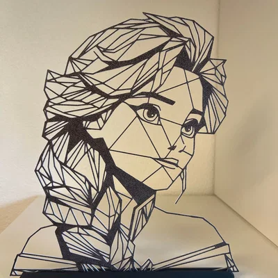 Mô hình 3D Elsa