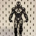 Mô hình Ironman 2D treo tường - Thumbnail 3