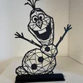 Mô hình Olaf phong cách Low Poly - Thumbnail 2