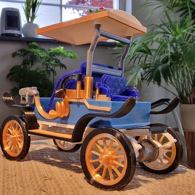 Mô hình xe điện cổ điển The Pope C/60 V (1907) - File in 3D