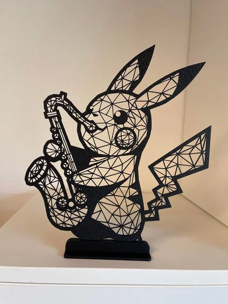 Mô hình Pikachu thổi kèn Saxophone - Image 3