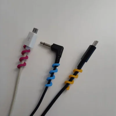 Bộ phụ kiện bảo vệ dây cáp (Cable Protector) in 3D chống gãy gập