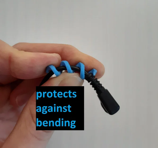 Bộ phụ kiện bảo vệ dây cáp (Cable Protector) in 3D chống gãy gập - Image 3