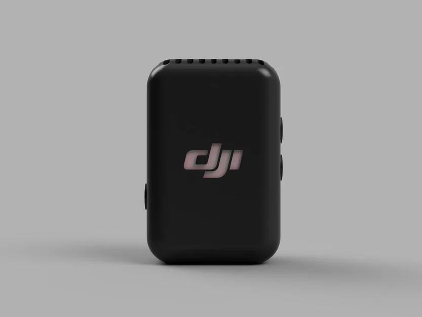 Mô hình tham chiếu 3D DJI Mic 2 Transmitter chất lượng cao - Image 2