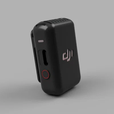 Mô hình tham chiếu 3D DJI Mic 2 Transmitter chất lượng cao