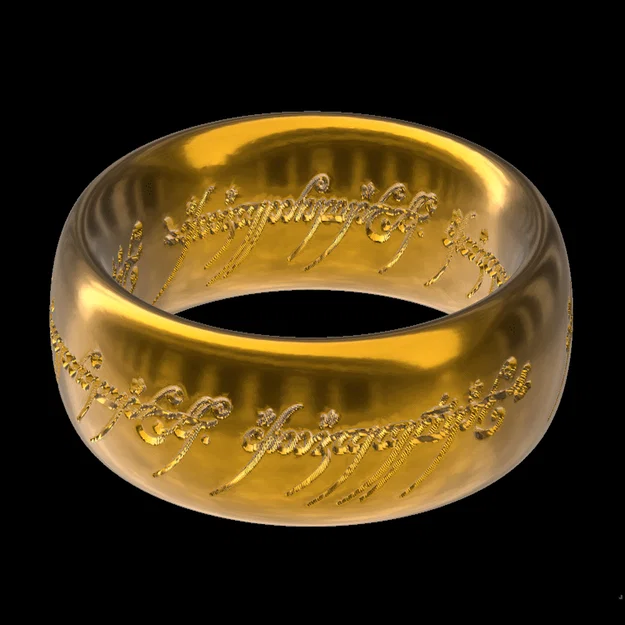 Mô hình 3D nhẫn quyền năng Ring - One - Tinh xảo và đẳng cấp - Image 1