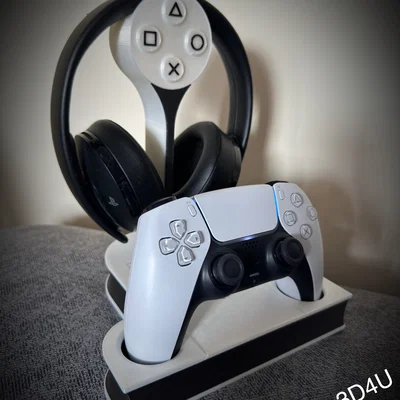Kệ Đựng Tay Cầm và Tai Nghe PS5