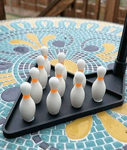 Trò Chơi Ném Bowling Để Bàn (Tabletop Bowling Game) - Image 2