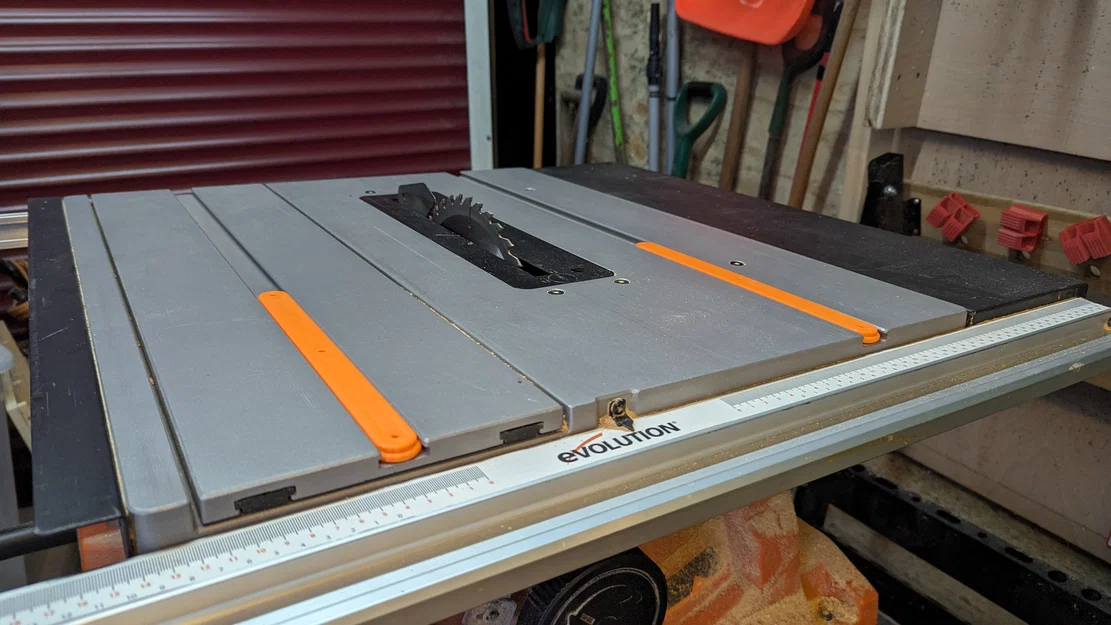 Phụ kiện trượt T-track cho máy cưa bàn Evolution Rage 5-S - Image 2