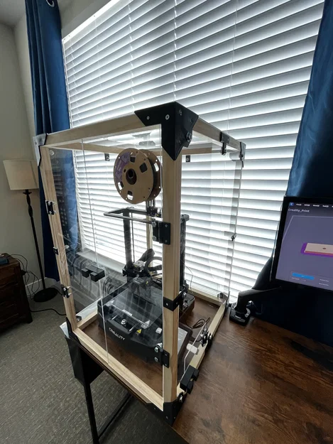 Bộ phận in 3D cho lồng mica tùy chỉnh máy Creality Ender 3 V3 KE - Image 1